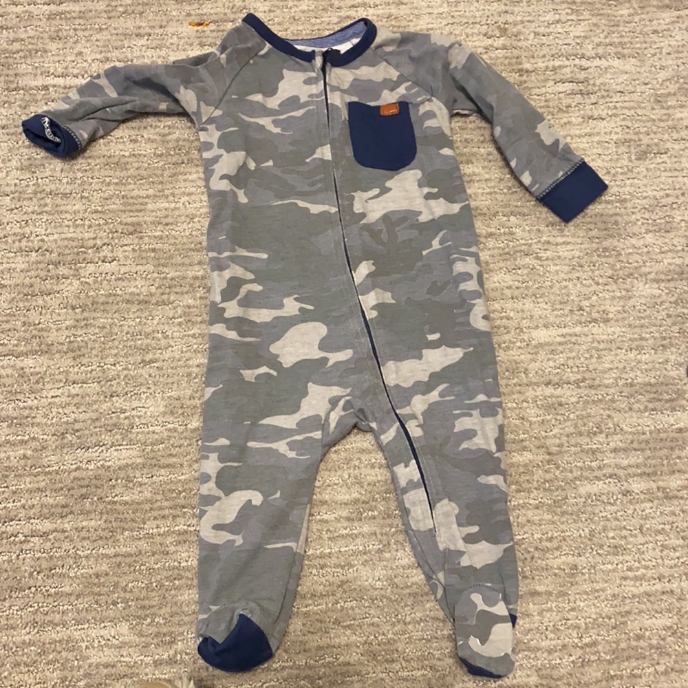 2 onsies, one seven for all man kind and one burts bees size 3-6 month